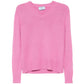 Pink V-Neck Cashmere Sweater - Prada