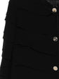 Silk Coat with Snakeskin Trim - view 3
