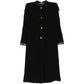 Silk Coat with Snakeskin Trim - Dolce & Gabbana