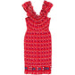 Floral Silk Ruffled Dress - view 2