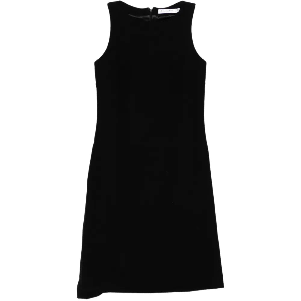 Minimal Tailored Wool Dress - Christian Dior