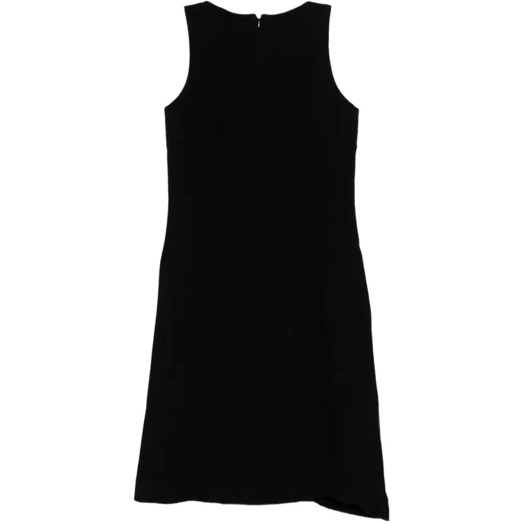 Minimal Tailored Wool Dress - view 2