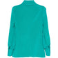 Turquoise Silk Shirt - view 2