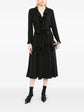 Triomphe Jacquard Silk Wrap Midi Dress - view 2
