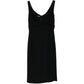 Black Deep V-Neck Dress - Alexander McQueen