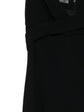 Black Deep V-Neck Dress - view 3