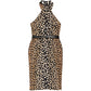 2009 Polka Dot Silk Halterneck Dress - view 2