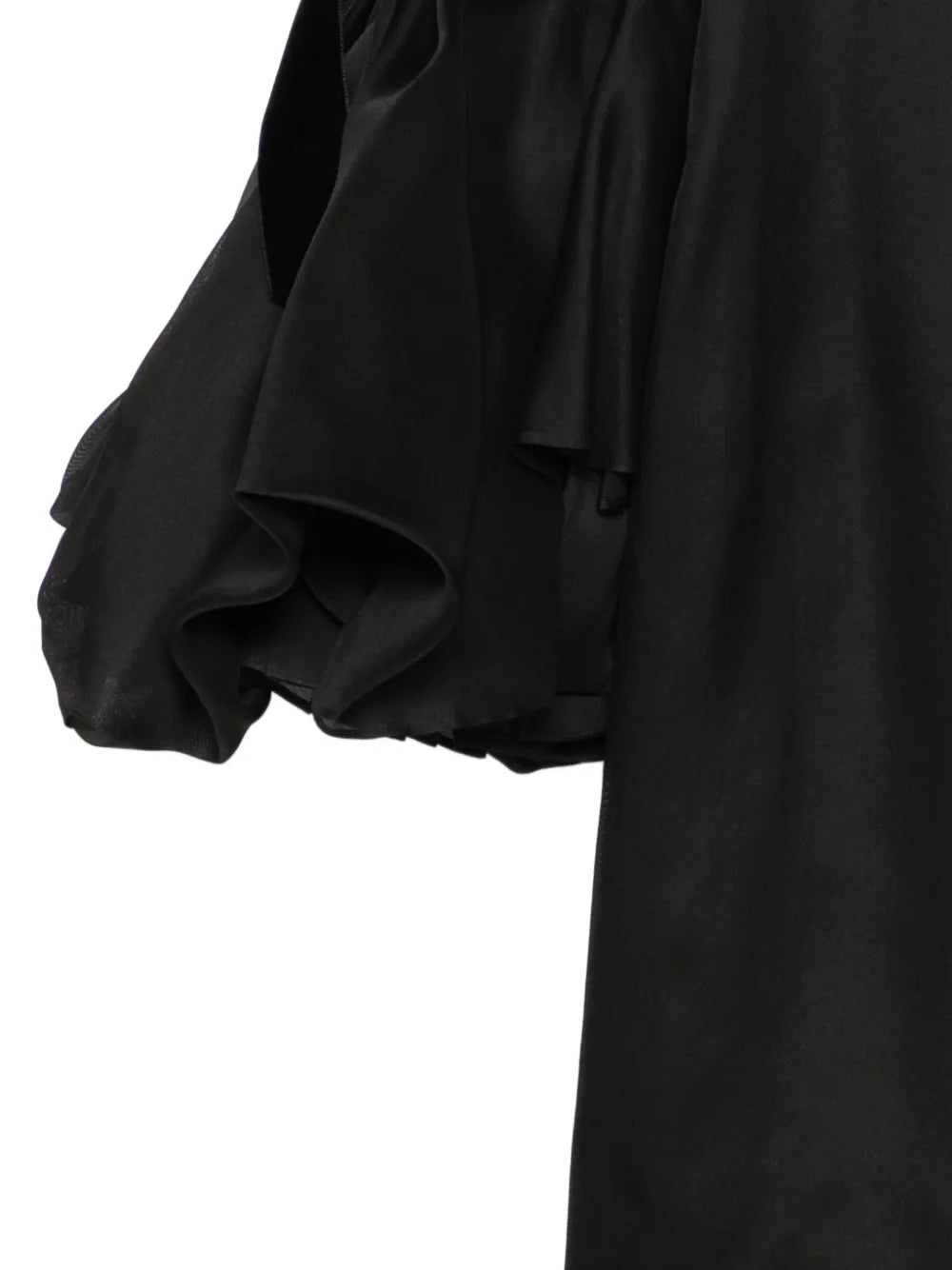 2002 Silk Gothic Bell Sleeve Dress - view 3