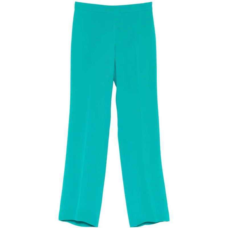 Turquoise Silk Trousers - Gucci