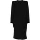 Draped Asymmetric Midi Dress - view 2
