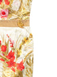 Floral Silk Midi Dress