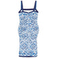Majolica Print Dress