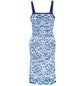 Majolica Print Dress