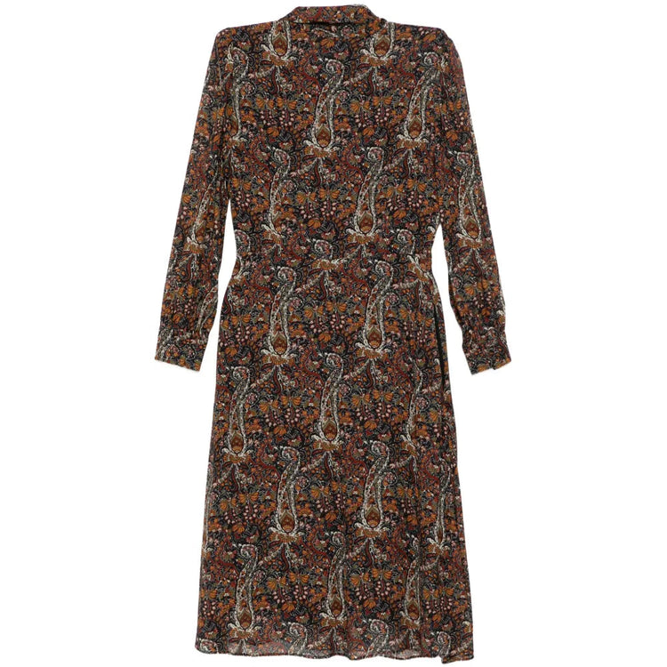 Paisley Print Midi Dress - view 2