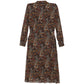 Paisley Print Midi Dress - view 2