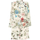 Flora Knight Printed Silk Shirt Dress - Gucci