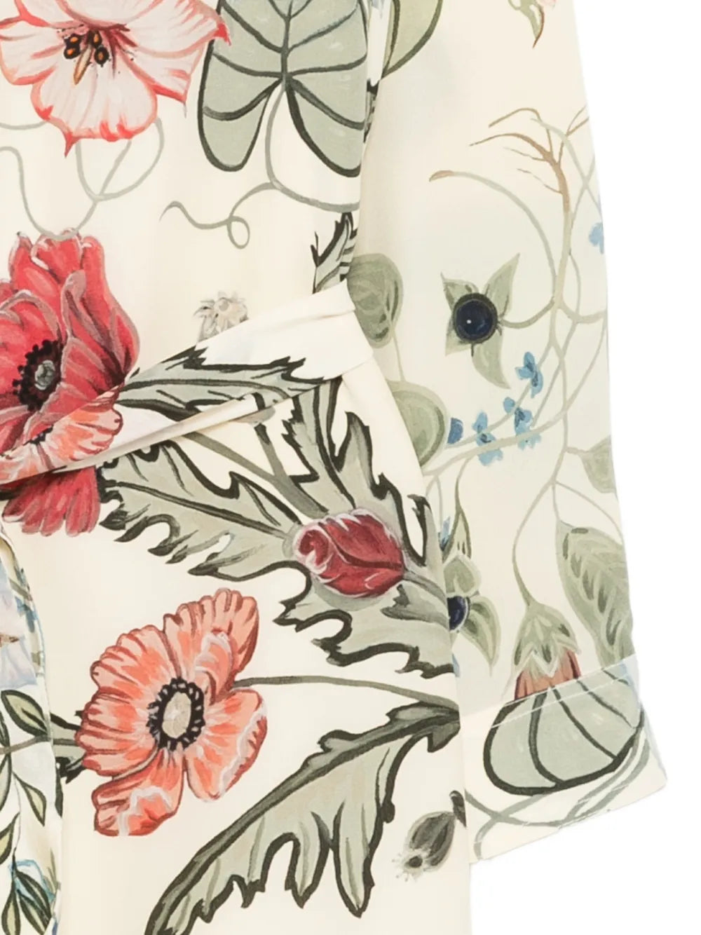 Flora Knight Printed Silk Shirt Dress - view 3
