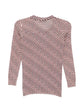 Striped Silk Polo Top