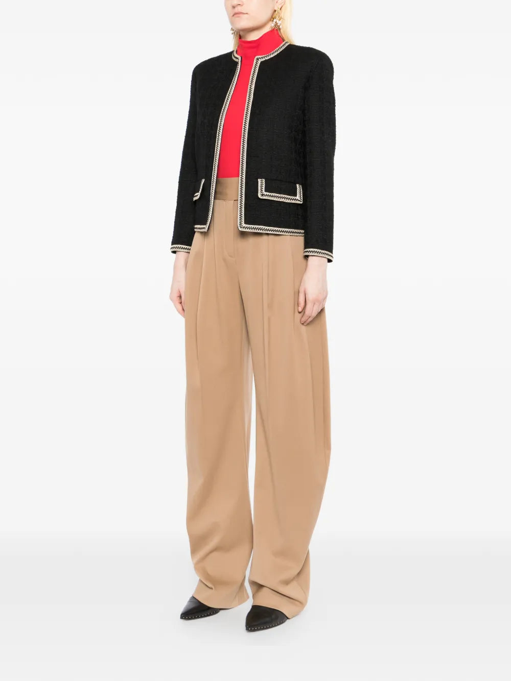 Chasseur Braided Tweed Jacket - view 3