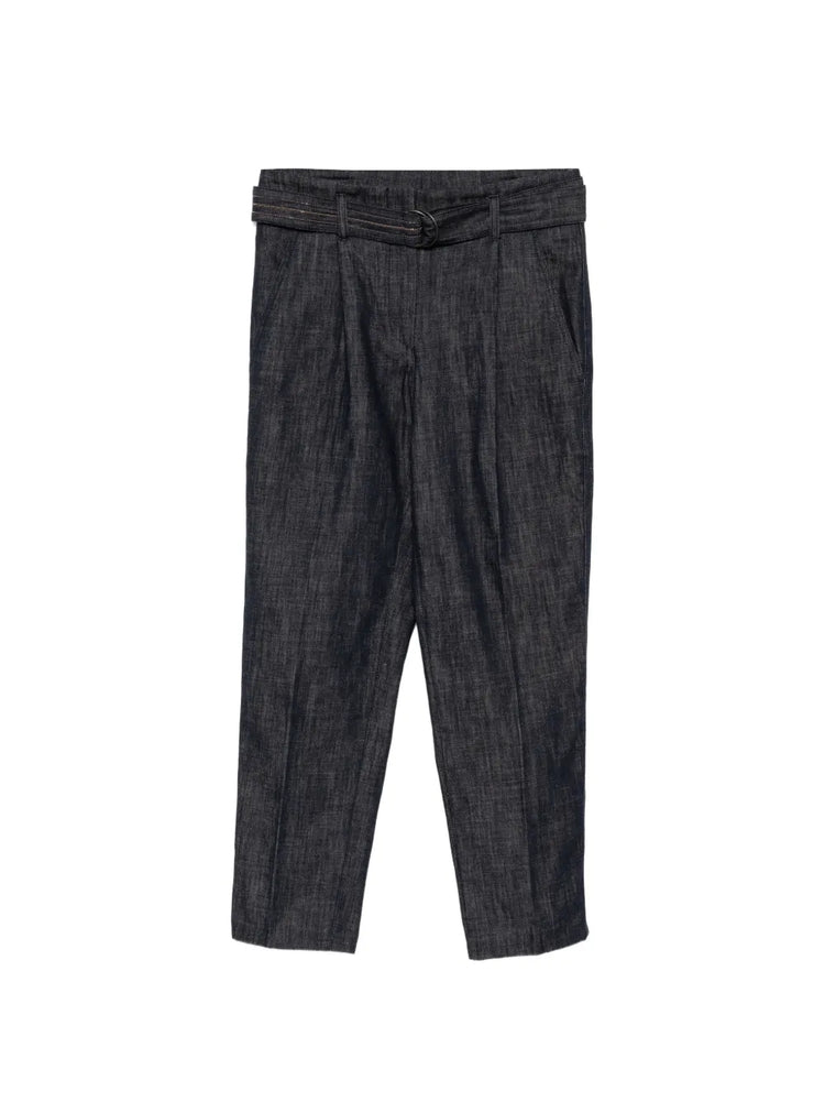 Indigo Denim Tailored Trousers - BRUNELLO CUCINELLI VINTAGE