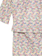 Pastel Ditsy Floral Embroidered Top & Skirt Set - view 3