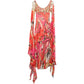 Multicolor Kaftan Maxi Dress