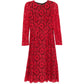 Red Floral Lace Maxi Dress - Dolce & Gabbana