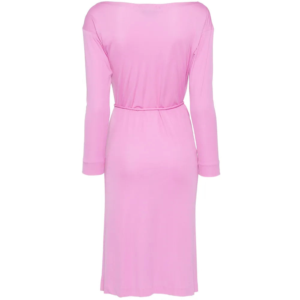 Pink Long Sleeve Dress - view 2