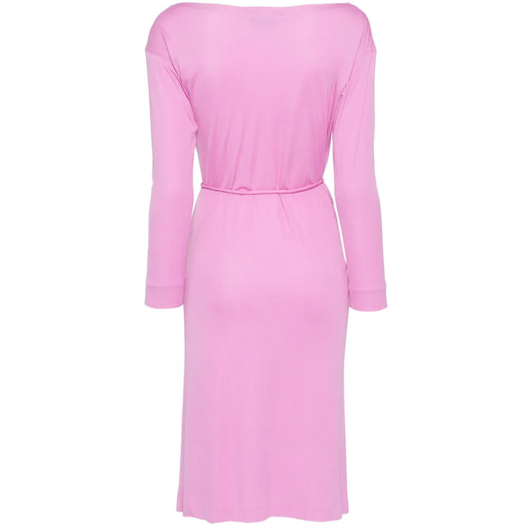 Pink Long Sleeve Dress - view 2