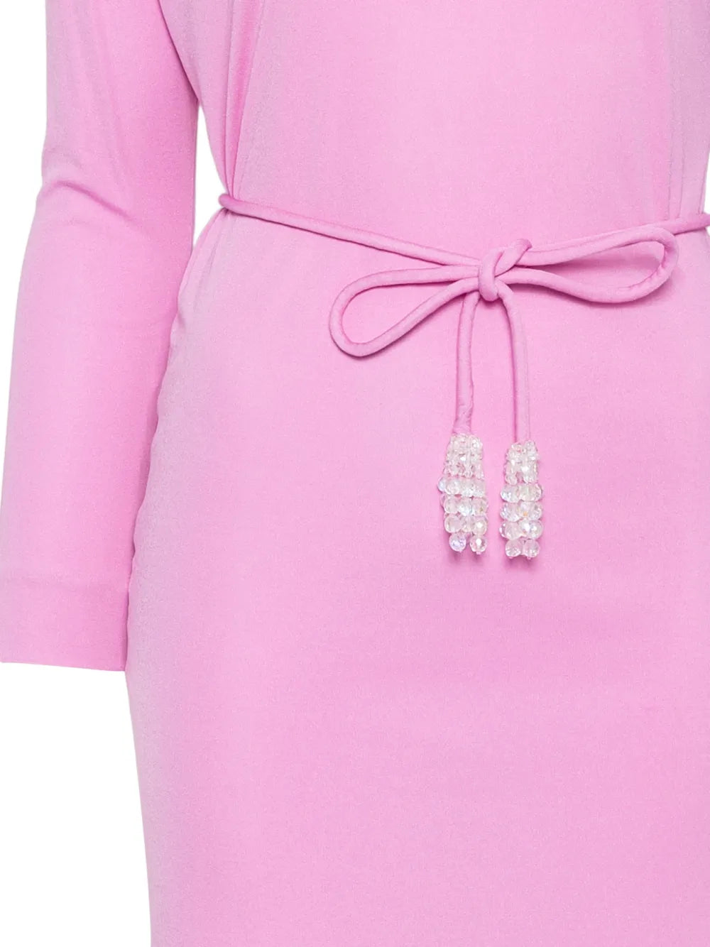 Pink Long Sleeve Dress - view 3