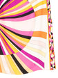 1960s Geometric Print Sleveless Dress - view 3