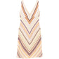 Striped Crochet-Knit Dress - view 2