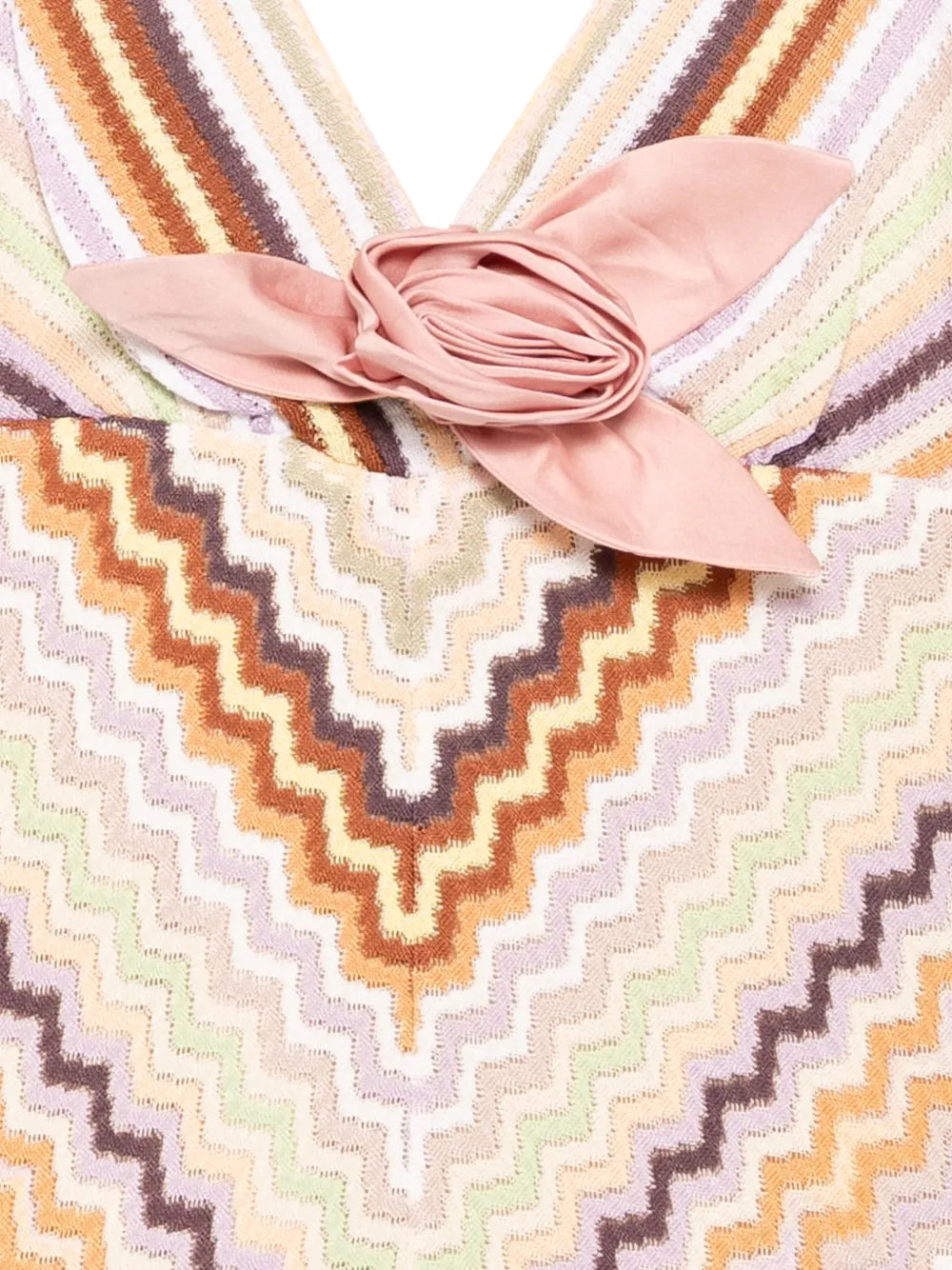 Striped Crochet-Knit Dress - view 3