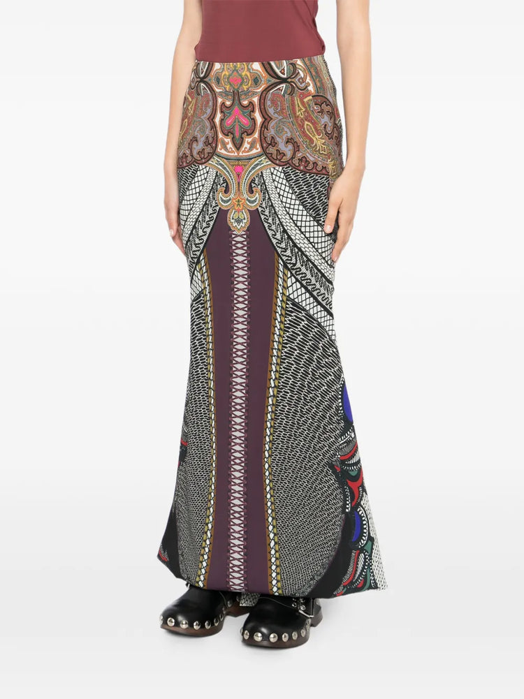Etro Printed Maxi Skirt - view 3
