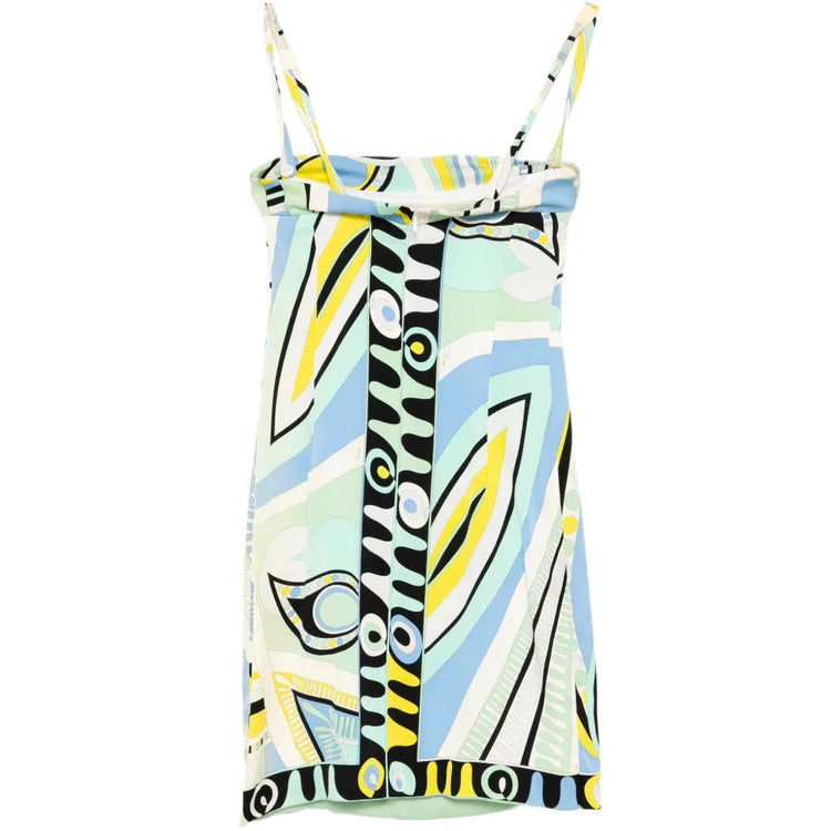 Abstract Print Slip Dress - view 2