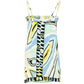 Abstract Print Slip Dress - view 2