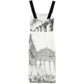 2014 Greek Temple Printed Crepe Midi Dress - view 2