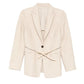 Beige Wool Blazer - BRUNELLO CUCINELLI VINTAGE