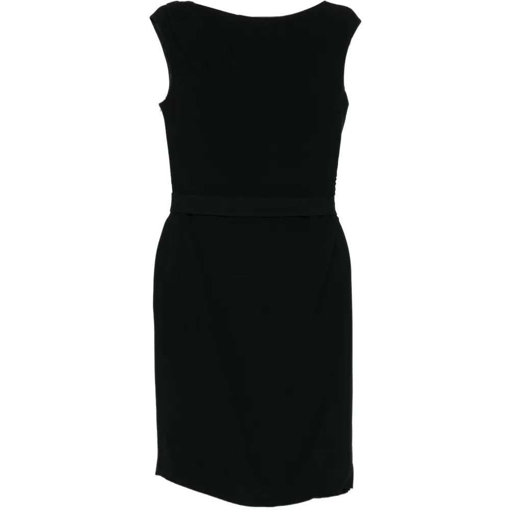 Draped Belted Dress - view 2