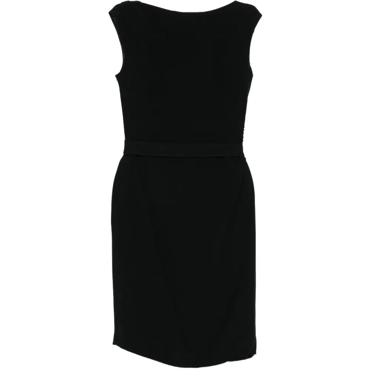 Draped Belted Dress - view 2