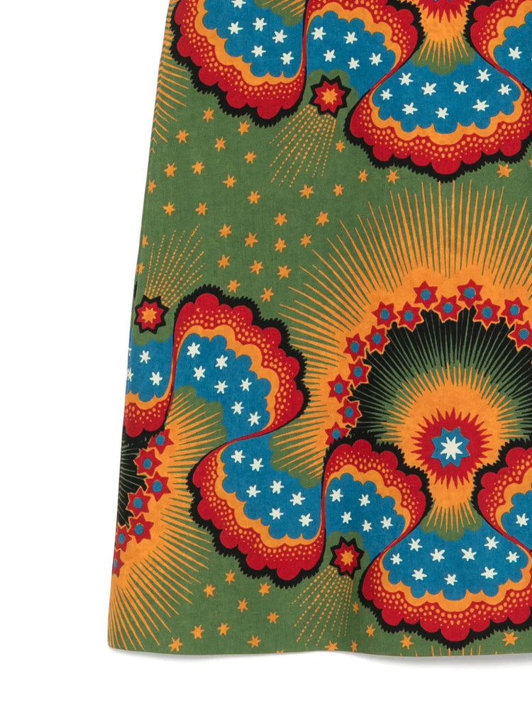 2016 Multicolour Star Print Skirt - view 3