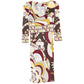 Abstract Print Long Sleeve Dress - PUCCI