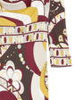 Abstract Print Long Sleeve Dress - view 3