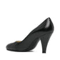Black Peep-Toe Pumps - view 3