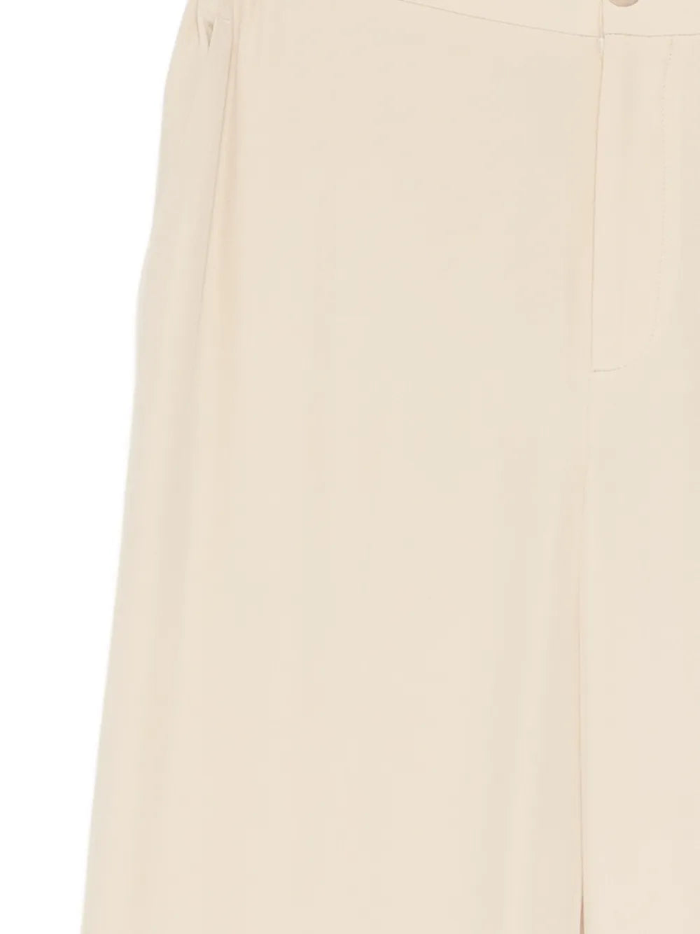 Gucci silk wide-leg trousers with a relaxed fit and smooth fabric, shown in a stylish and elegant design.