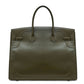 Birkin 35 Ghillies Tadelakt Vert Veronese PBHW