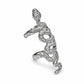 18K Coiled Snake Ring