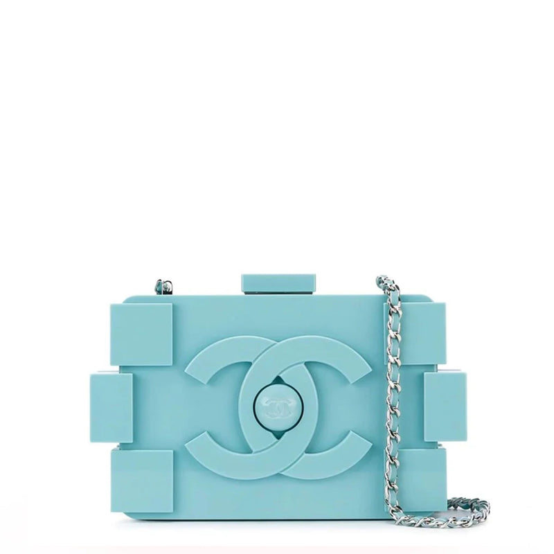 Baby Blue Lego Clutch
