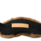 Monogram Fur Eye Mask