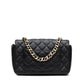 Mini Coco Charms Flap Bag Black